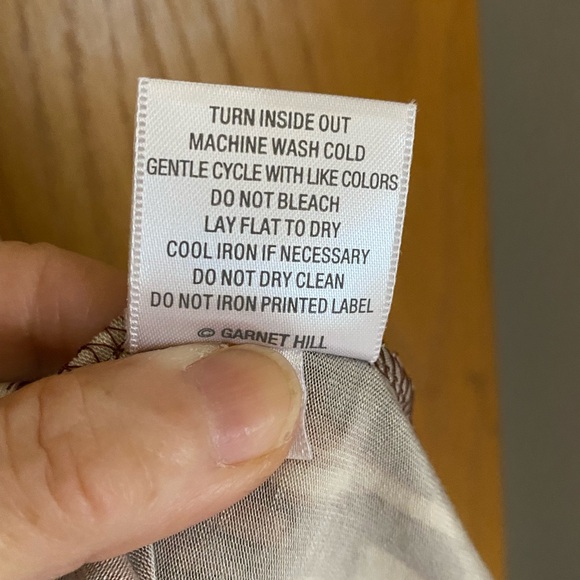 Garnet Hill Button-front Knit Dress - Picture 2 of 7